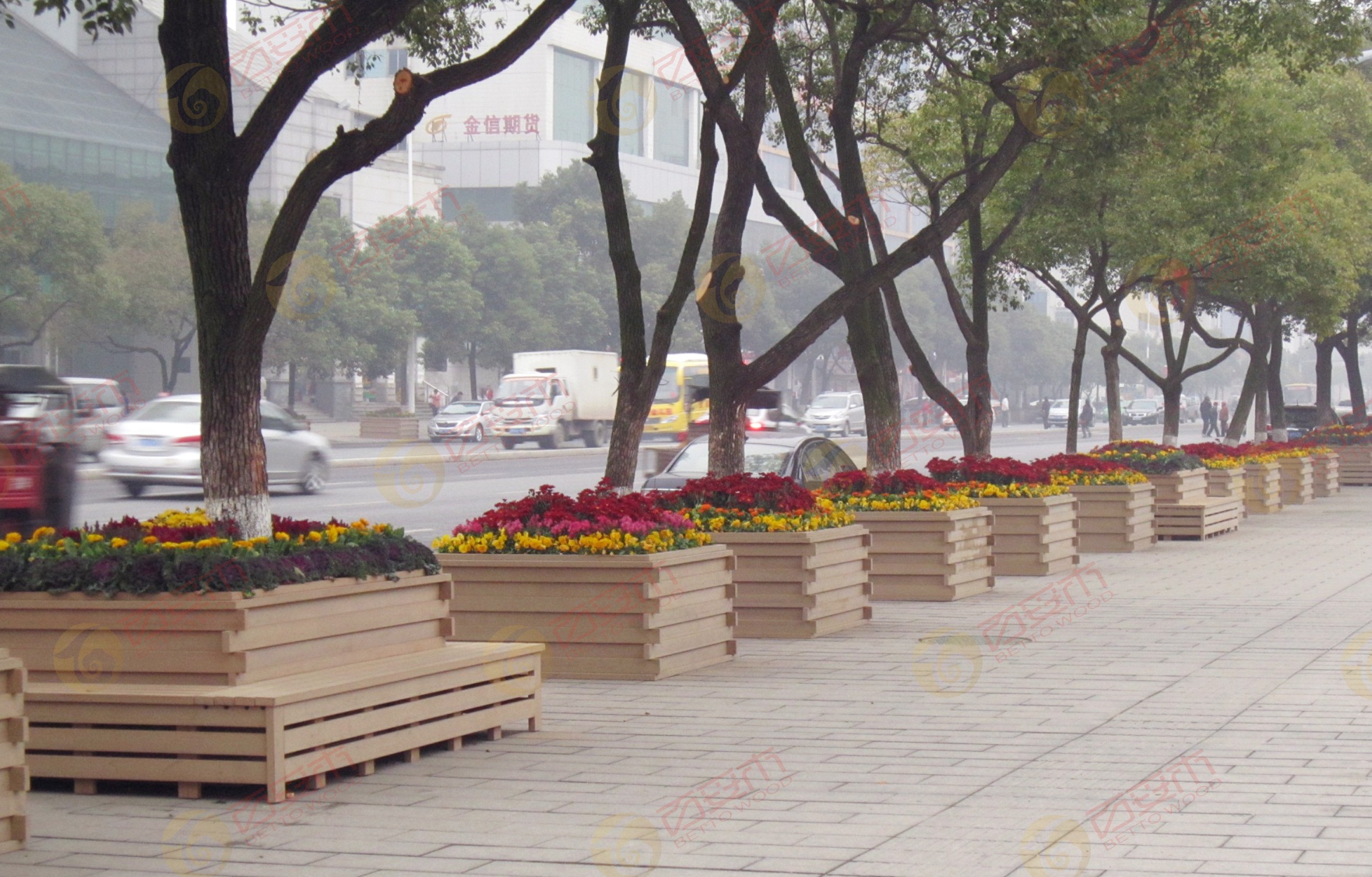 市政途径花箱3